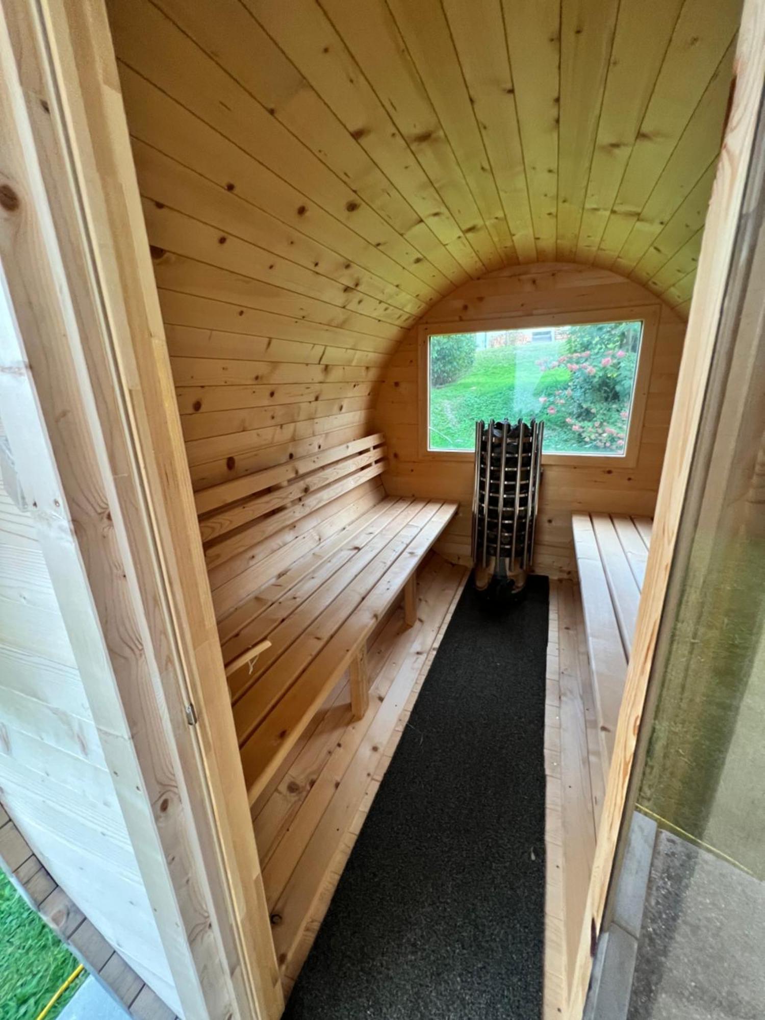 Ferienwohnung Steinbock Terrasse, Gartensauna, Garten, Grillplatz Stumm Exterior foto